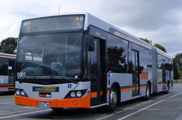 National Bus Scania K310UA Custom CB60 Evo II Smartbus 2001